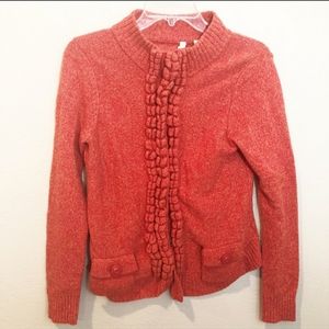 Anthropologie Moth Floating Sparks Wool Cardigan M